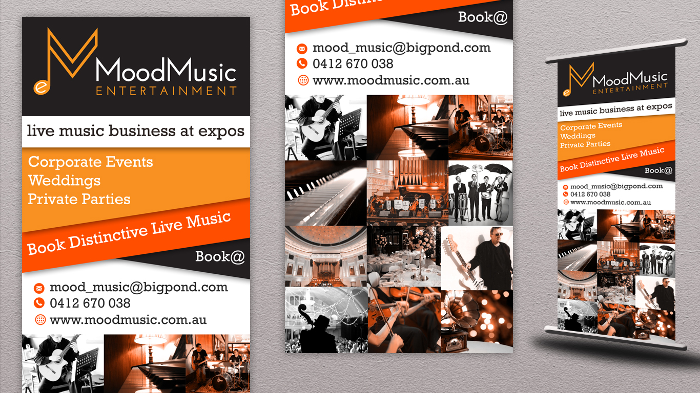 Design Graphique par fueldesignyard pour Mood+Music+Musicians | Design #4284432