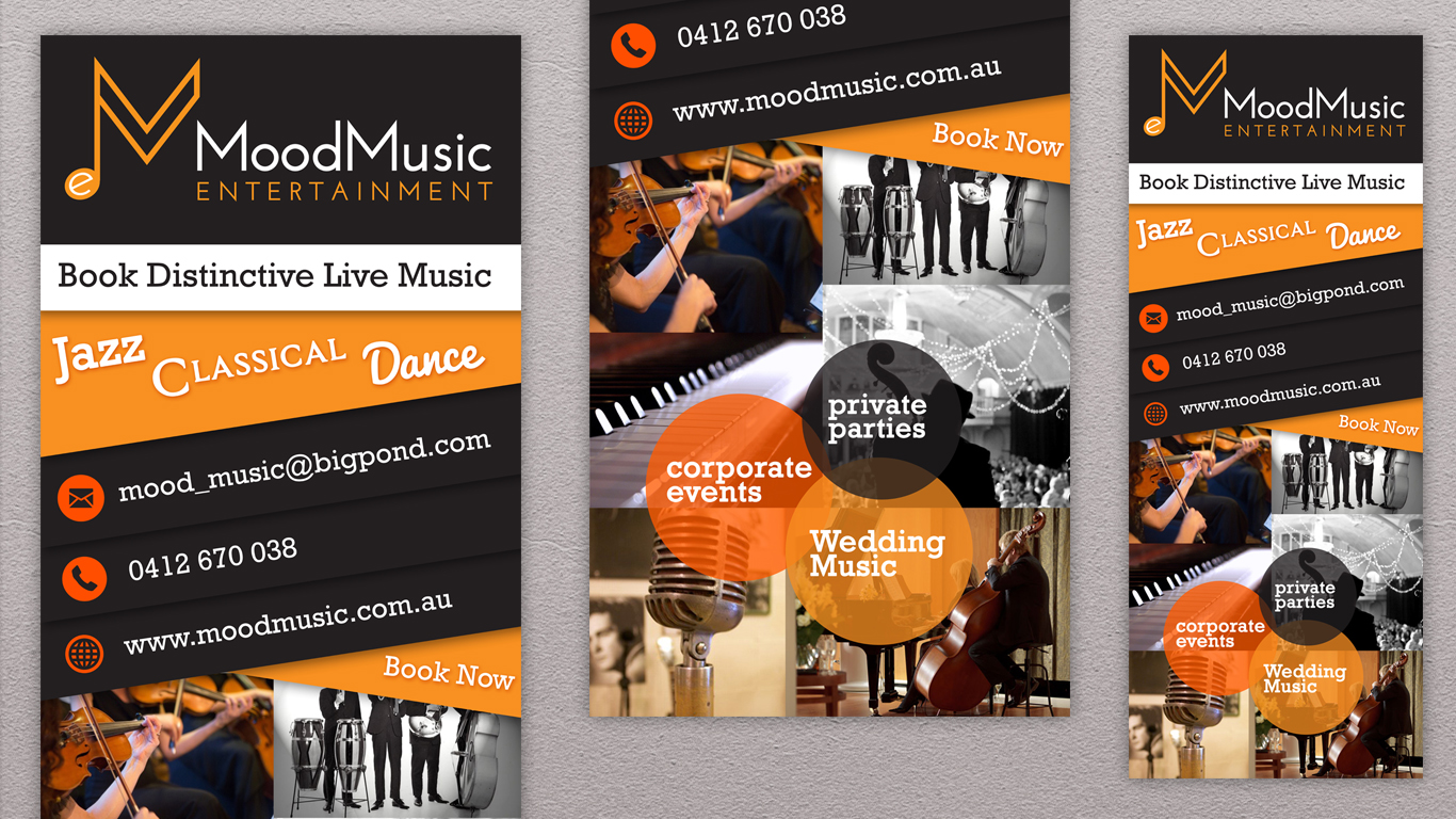Design Graphique par fueldesignyard pour Mood+Music+Musicians | Design #4291360