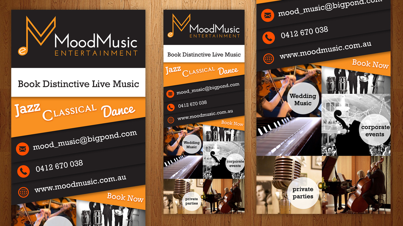 Design Graphique par fueldesignyard pour Mood+Music+Musicians | Design #4298635