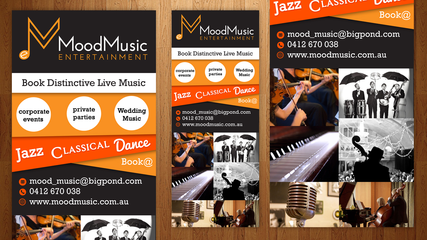 Design Graphique par fueldesignyard pour Mood+Music+Musicians | Design #4305307