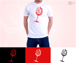 rugby wine T-shirt for 2 wines: Carton Rouge and Carton Jaune  | T-Shirt-Design von logorice