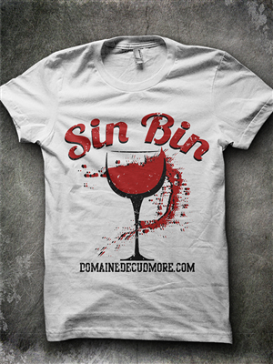 rugby wine T-shirt for 2 wines: Carton Rouge and Carton Jaune  | Diseño de Camiseta por Jonya