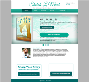 Author needs hybrid Wordpress website/blog to promote/sell first book