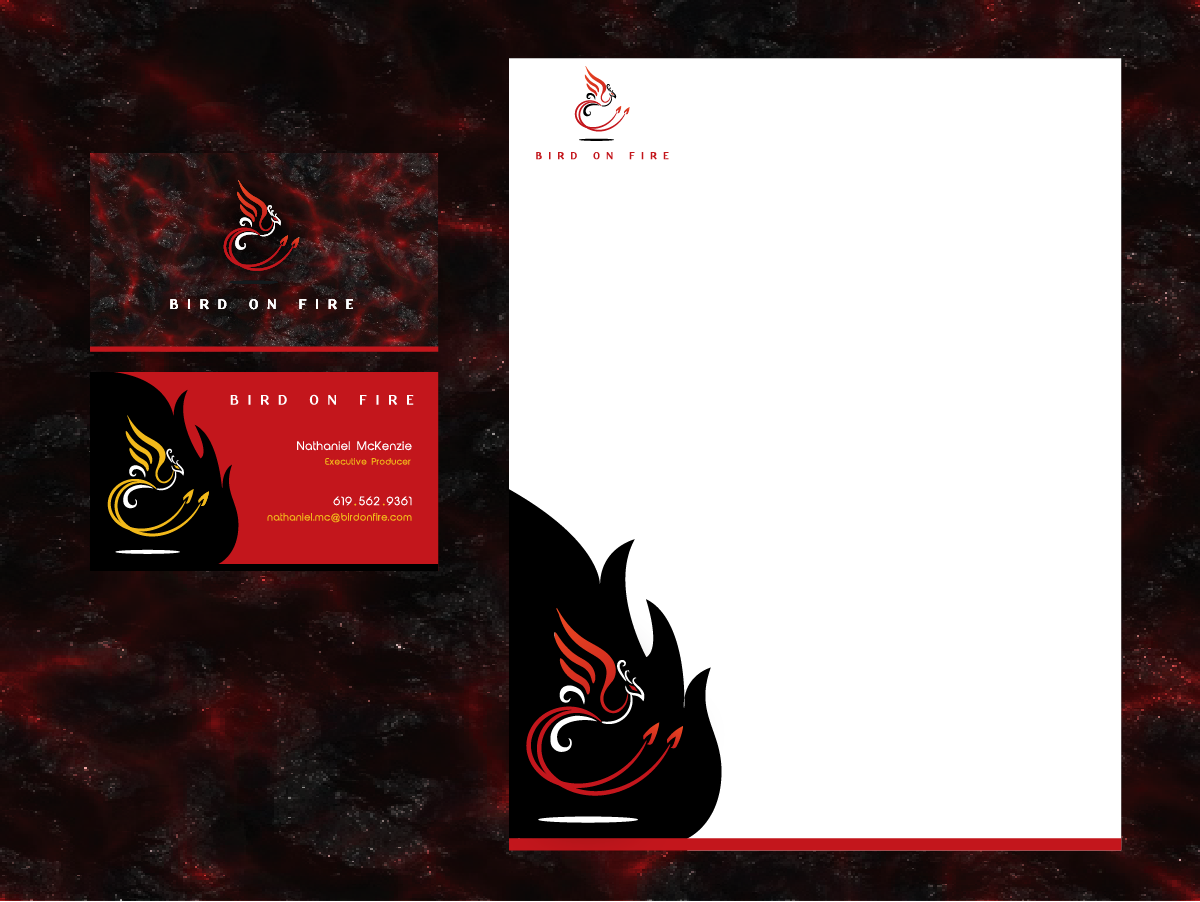 Diseño de Papelería por wolf para Bird on Fire Pty Ltd | Diseño #1222057