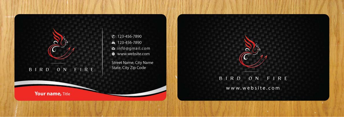 Stationery Design by Sbss for Bird on Fire Pty Ltd | Design #1223641