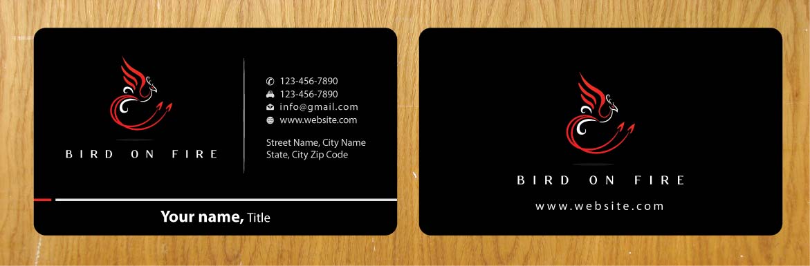 Stationery Design by Sbss for Bird on Fire Pty Ltd | Design #1223643