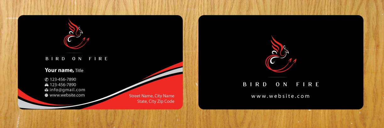 Stationery Design by Sbss for Bird on Fire Pty Ltd | Design #1223646