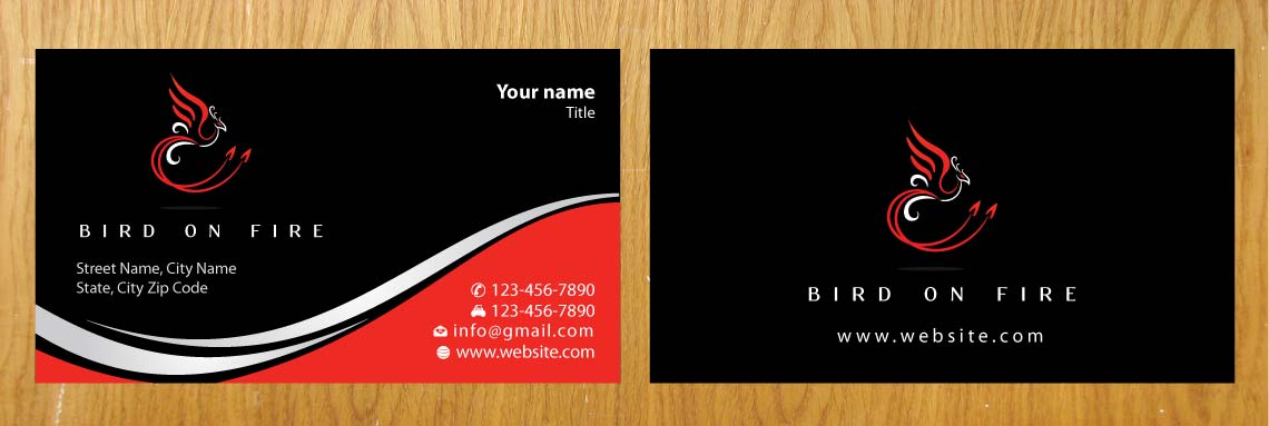 Stationery Design by Sbss for Bird on Fire Pty Ltd | Design #1223648
