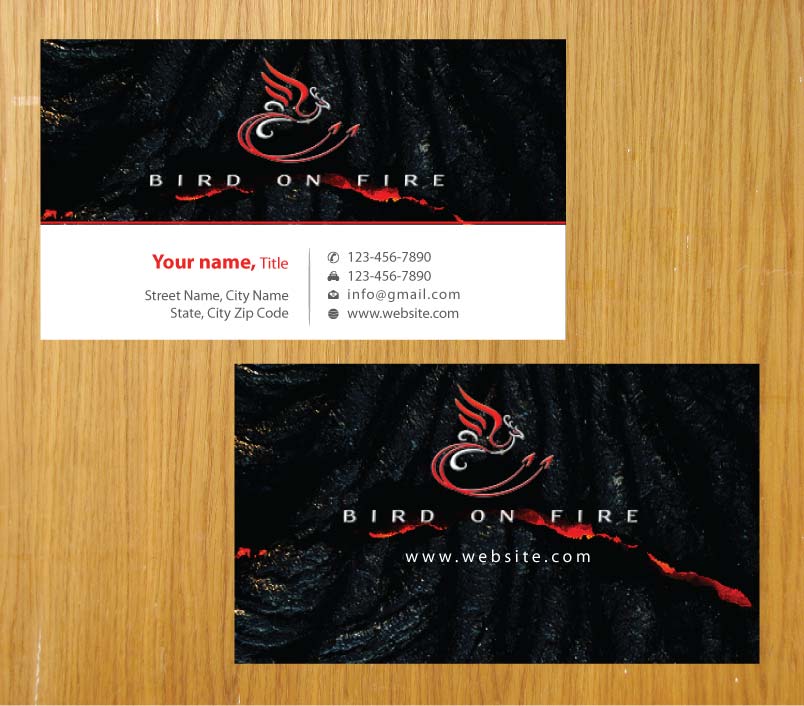 Stationery Design by Sbss for Bird on Fire Pty Ltd | Design #1223651