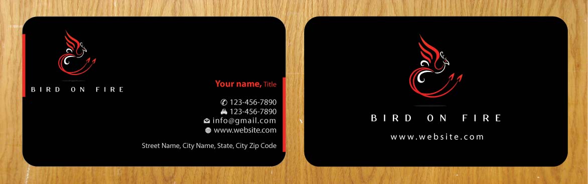 Stationery Design by Sbss for Bird on Fire Pty Ltd | Design #1223659