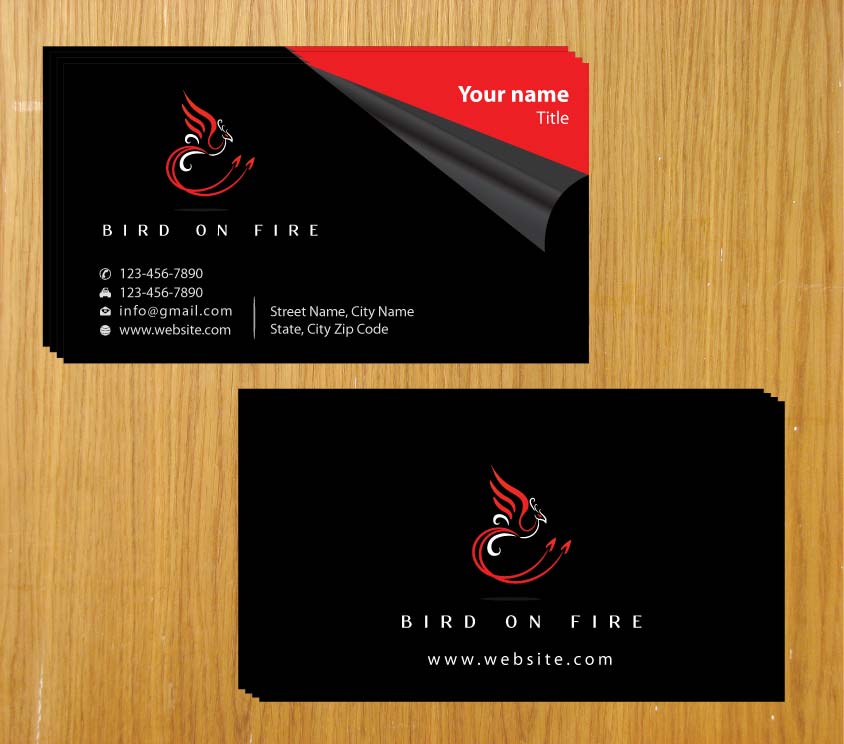 Stationery Design by Sbss for Bird on Fire Pty Ltd | Design #1223663