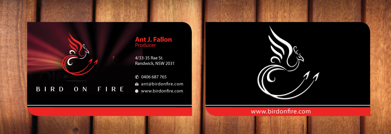 Stationery Design by Sbss for Bird on Fire Pty Ltd | Design #1225730