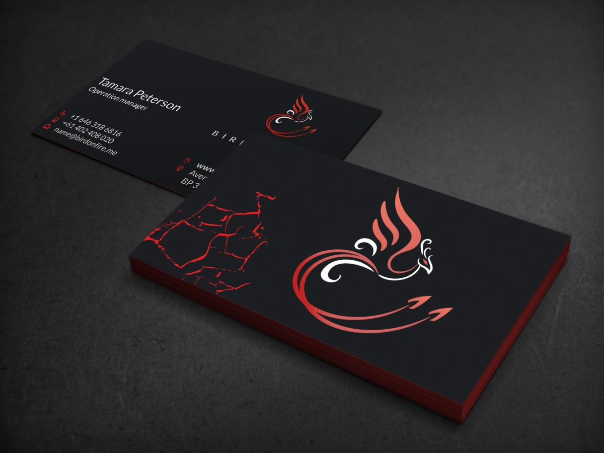 Stationery Design by HYPdesign for Bird on Fire Pty Ltd | Design #1221769