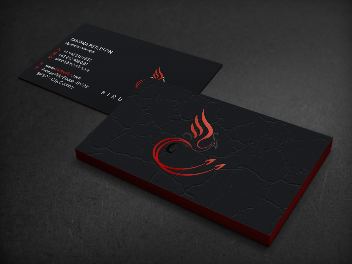 Schreibwaren-Design von HYPdesign für Bird on Fire Pty Ltd | Design #1237273