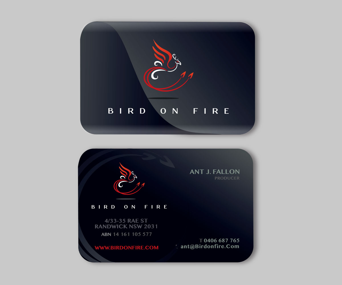 Stationery Design by mmhide for Bird on Fire Pty Ltd | Design #1244651