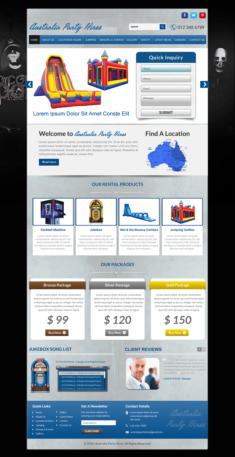 Web Design by Sbss for this project | Design #4305045