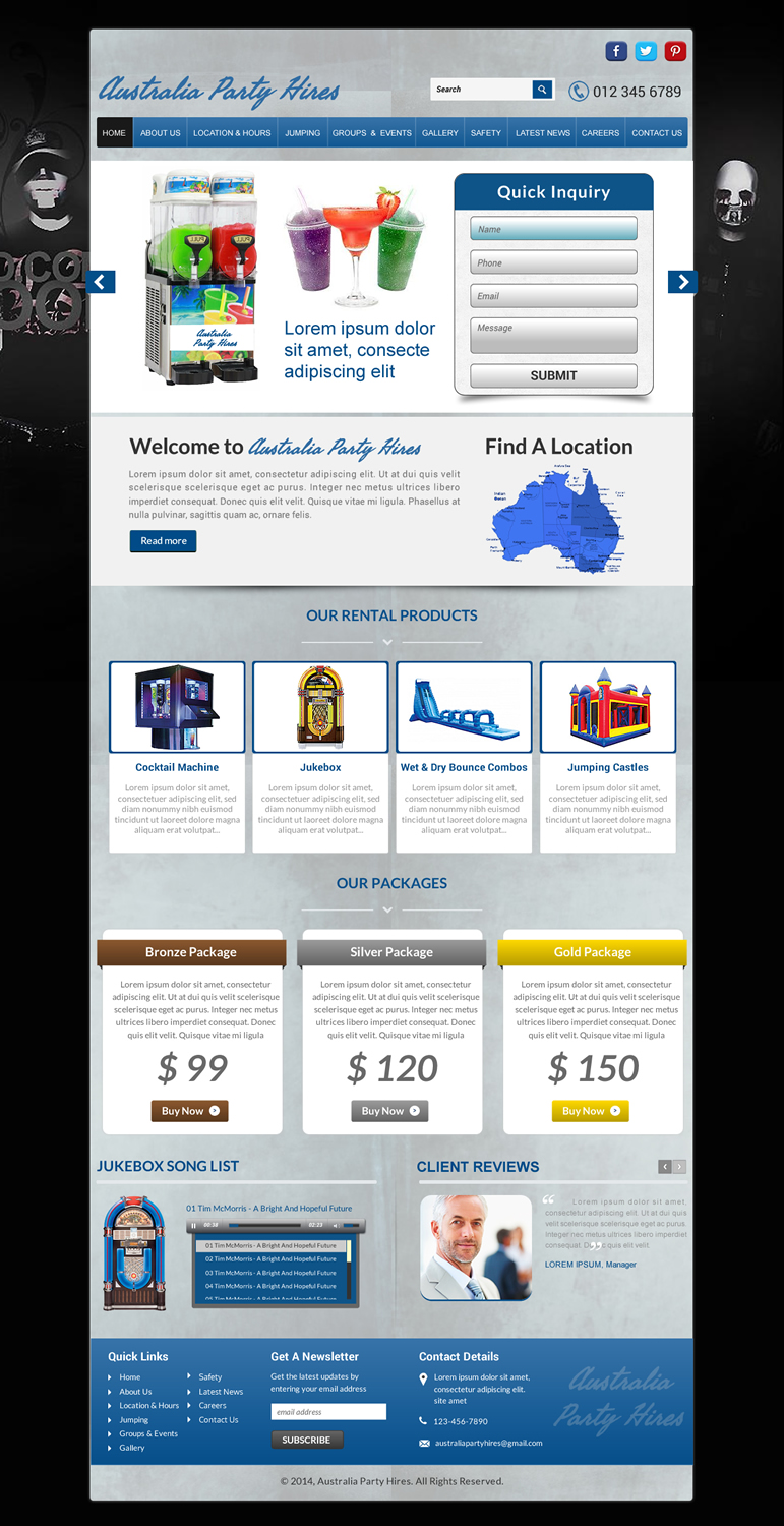 Web Design by Sbss for this project | Design #4305048