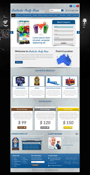 Web Design by Sbss for this project | Design: #4305048