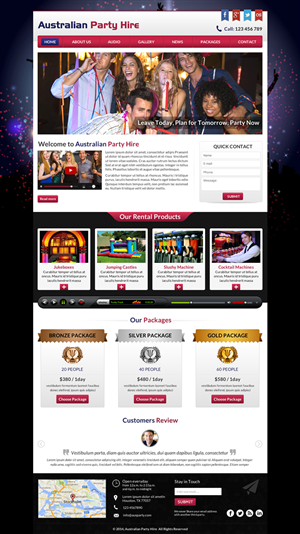 Web Design by Sbss for this project | Design: #4351041
