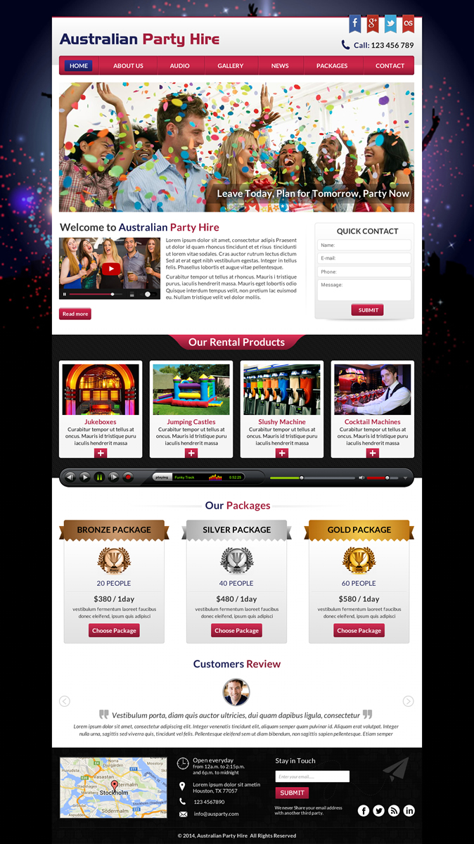 Web Design by Sbss for this project | Design #4351043