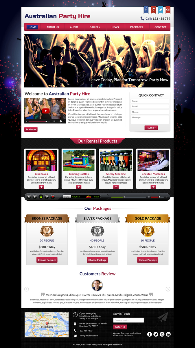 Web Design by Sbss for this project | Design #4352481