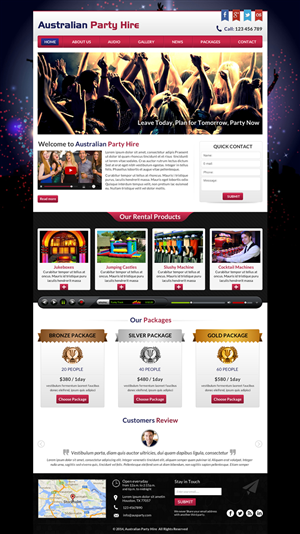 Web Design by Sbss for this project | Design: #4352481