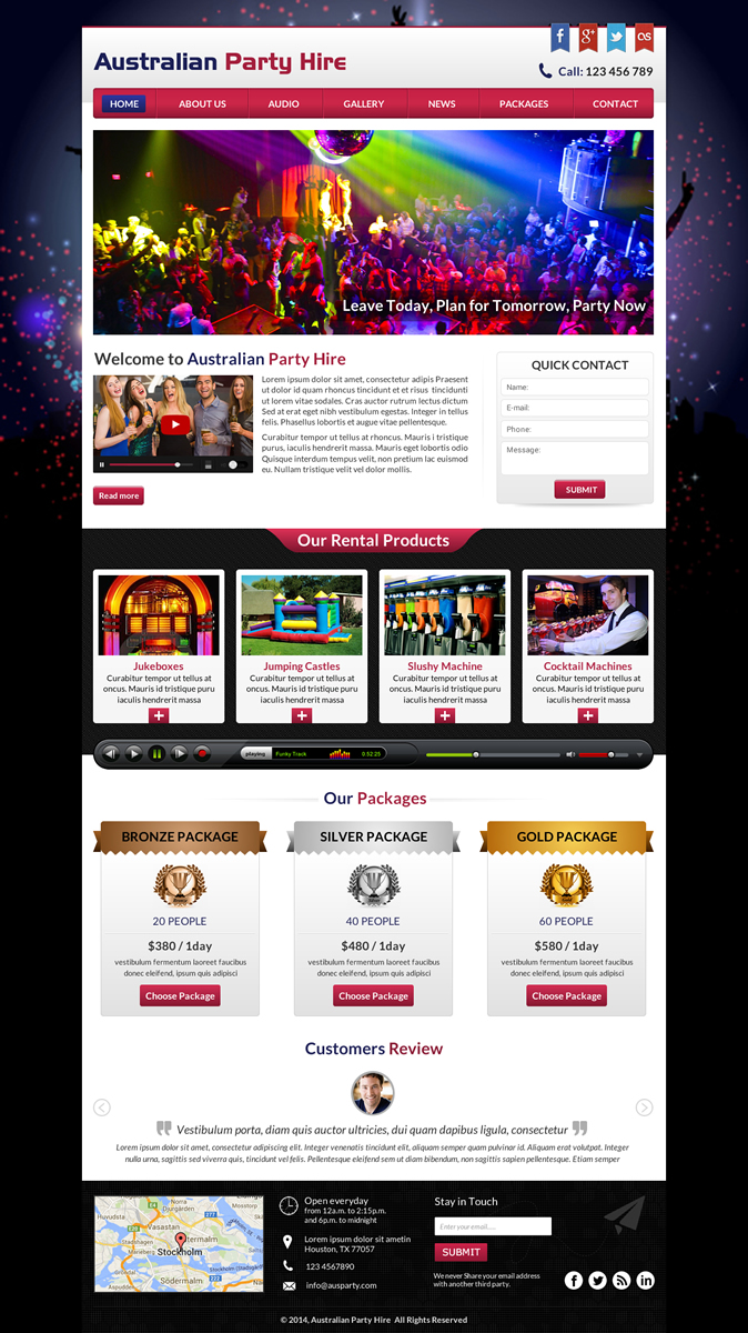 Web Design by Sbss for this project | Design #4352482