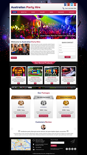 Web Design by Sbss for this project | Design: #4352482