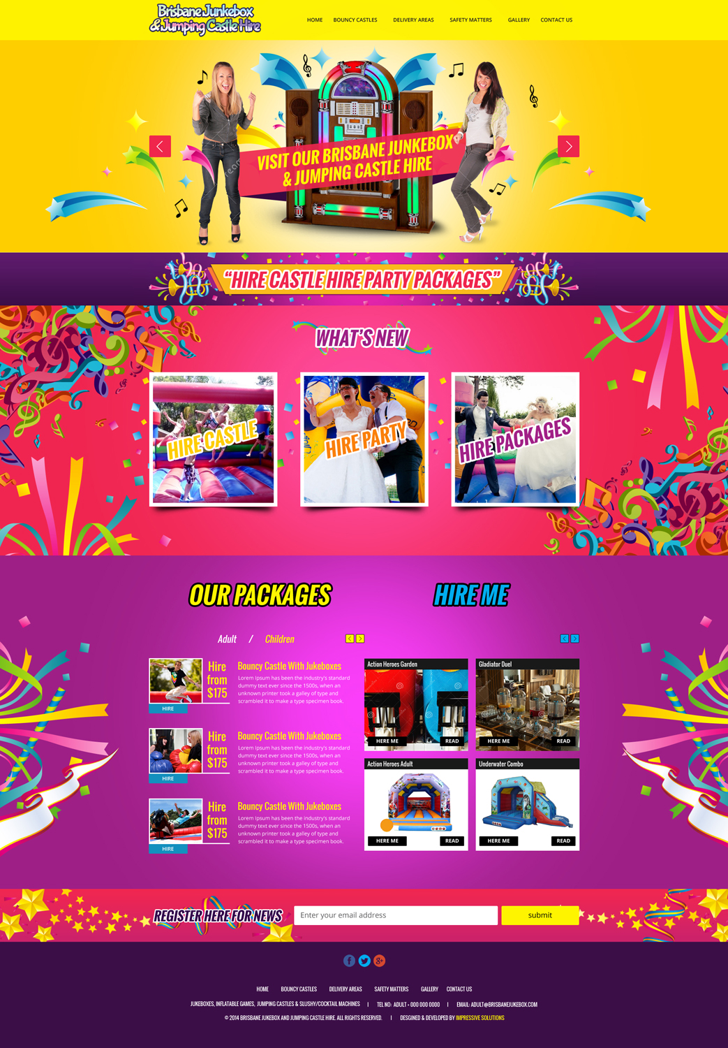 Diseño Web por Impressive Solutions para este proyecto | Diseño #4302359