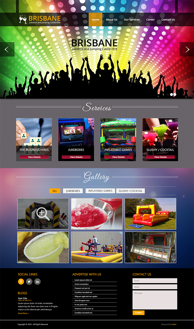 Web Design by iLibart for this project | Design #4315002