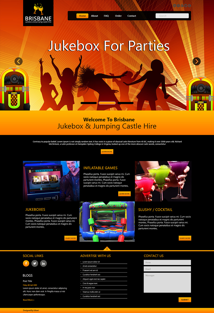 Web Design by iLibart for this project | Design #4344287