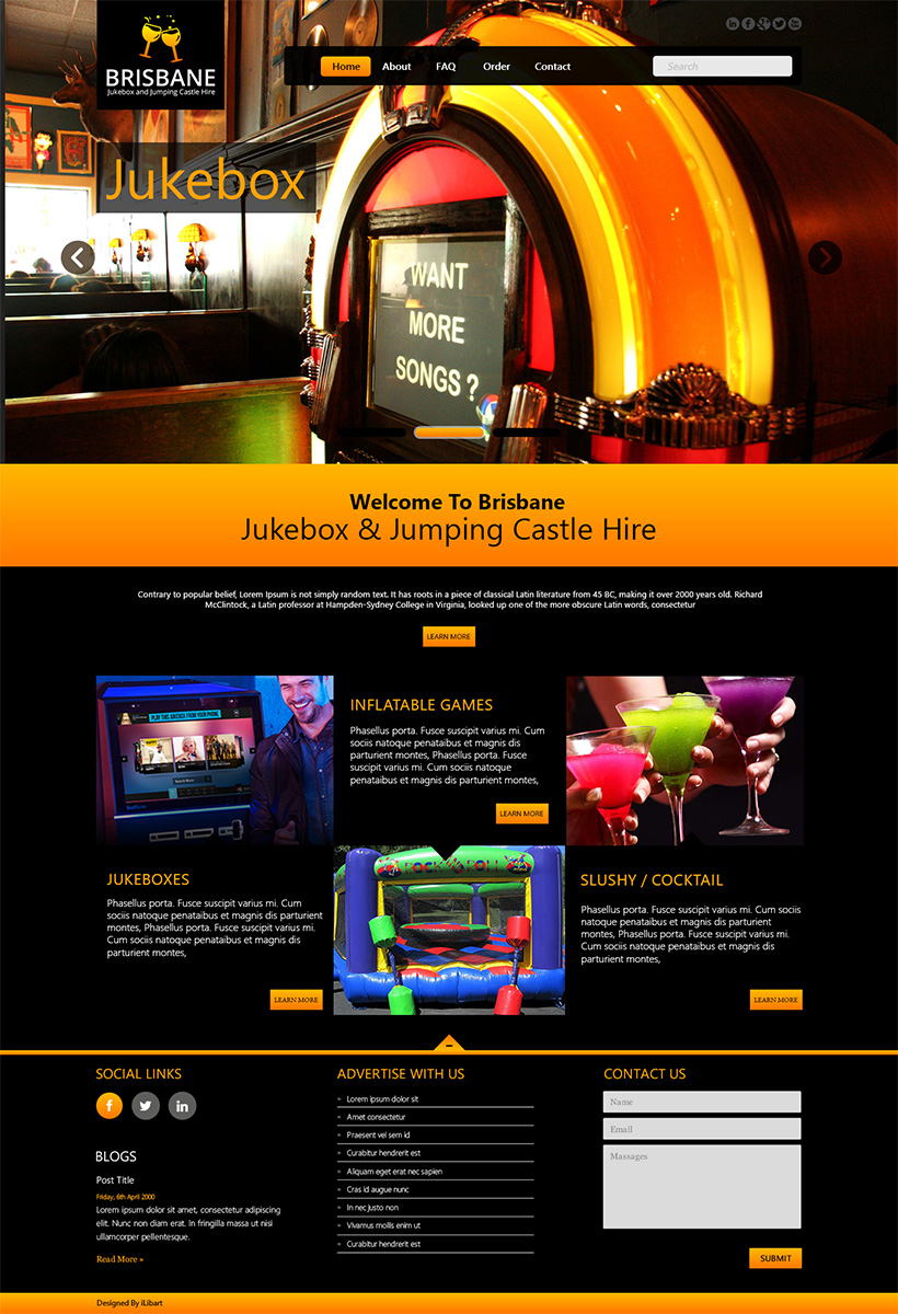 Web Design by iLibart for this project | Design #4344290