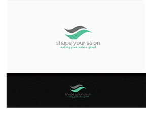 shape your salon, making good salons great | Logo Design by jaime.sp