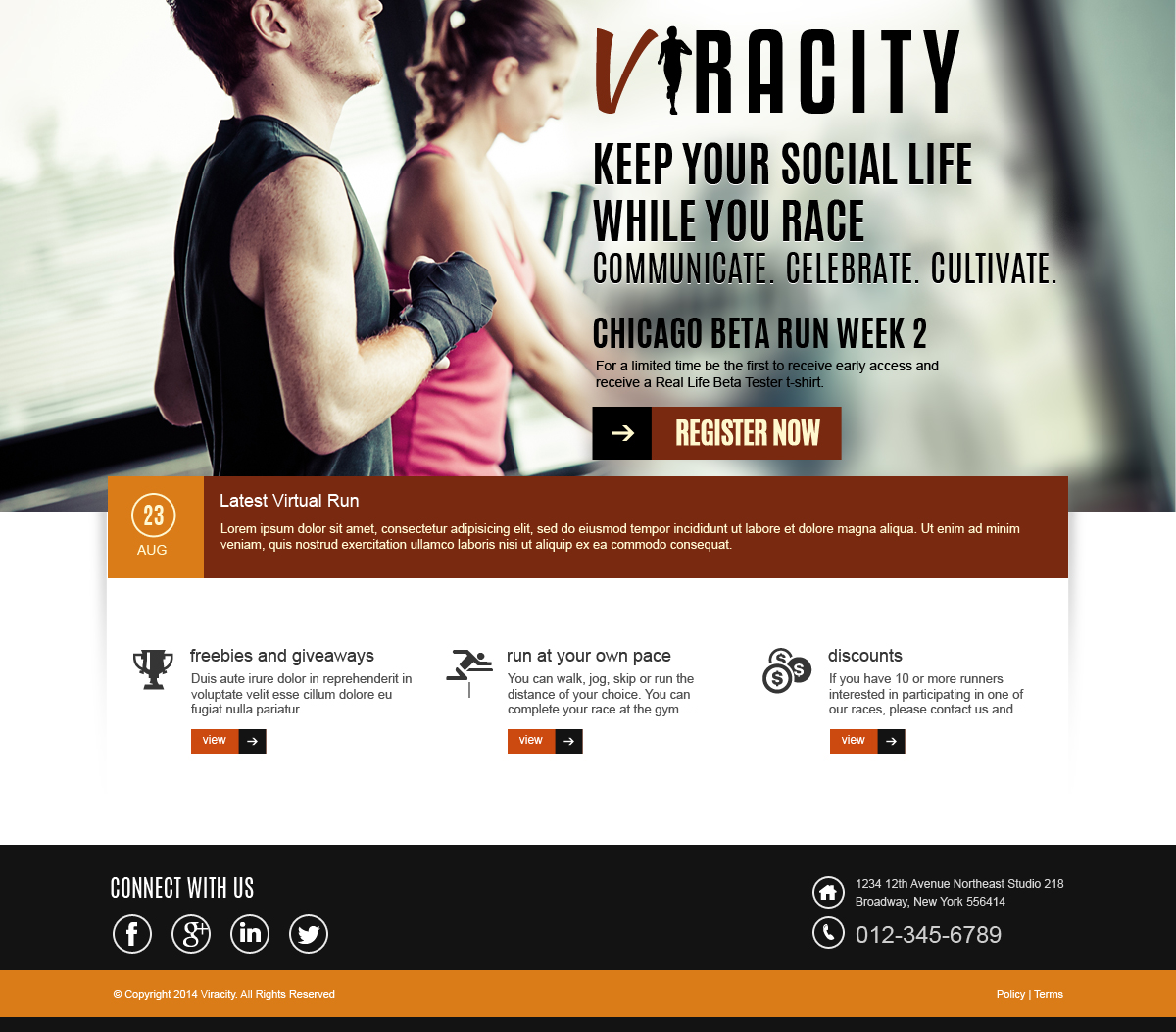 Web Design by jeckx2 for Viracity Inc. | Design #4315657