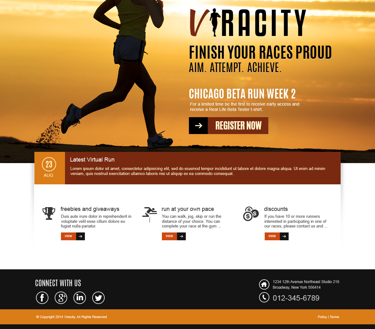 Web Design by jeckx2 for Viracity Inc. | Design #4315672