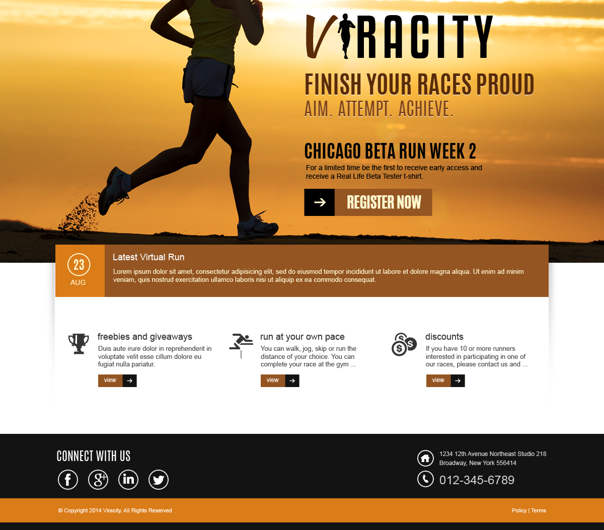 Web Design by jeckx2 for Viracity Inc. | Design #4322517