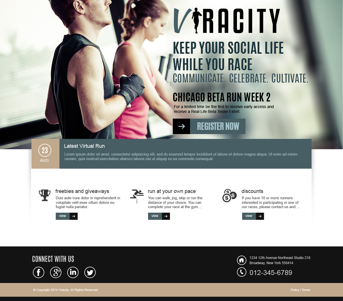 Web Design by jeckx2 for Viracity Inc. | Design #4322525
