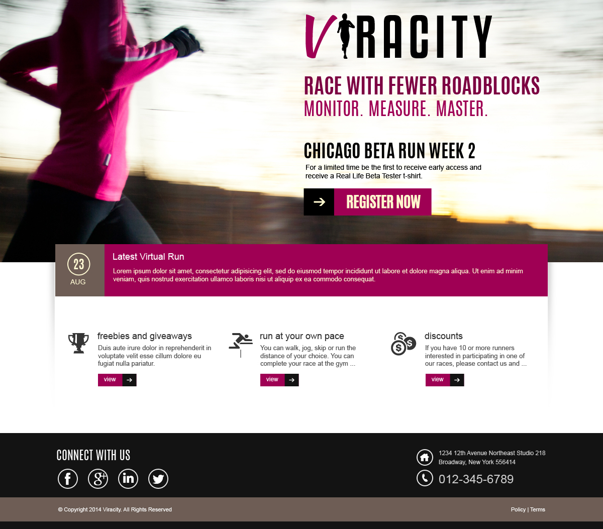 Web Design by jeckx2 for Viracity Inc. | Design #4322531