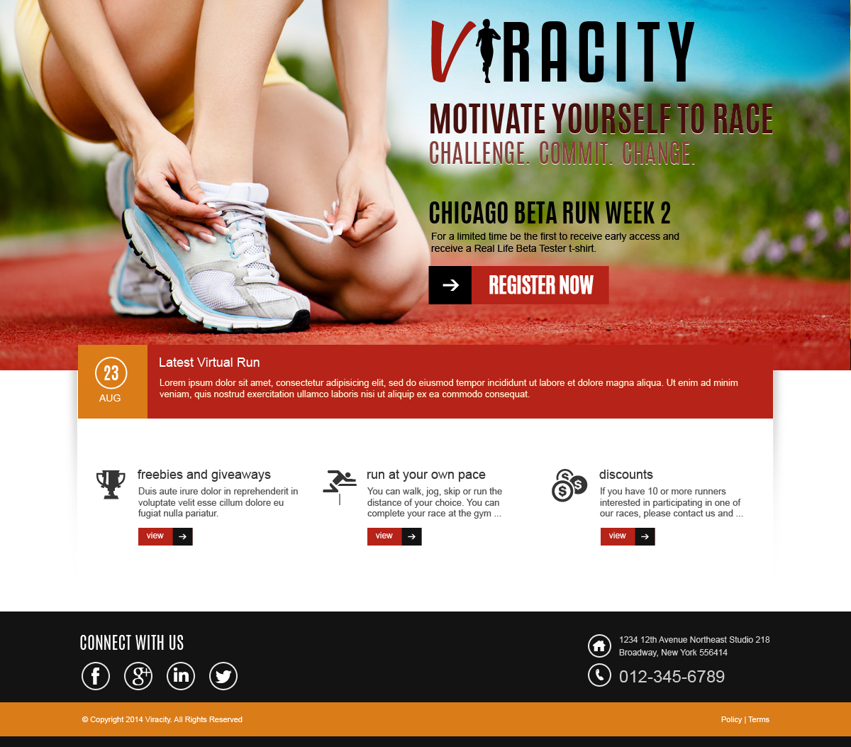 Web Design by jeckx2 for Viracity Inc. | Design #4325148
