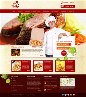 Web Design by Empireweb for Dial-up Delivery | Design #1320330