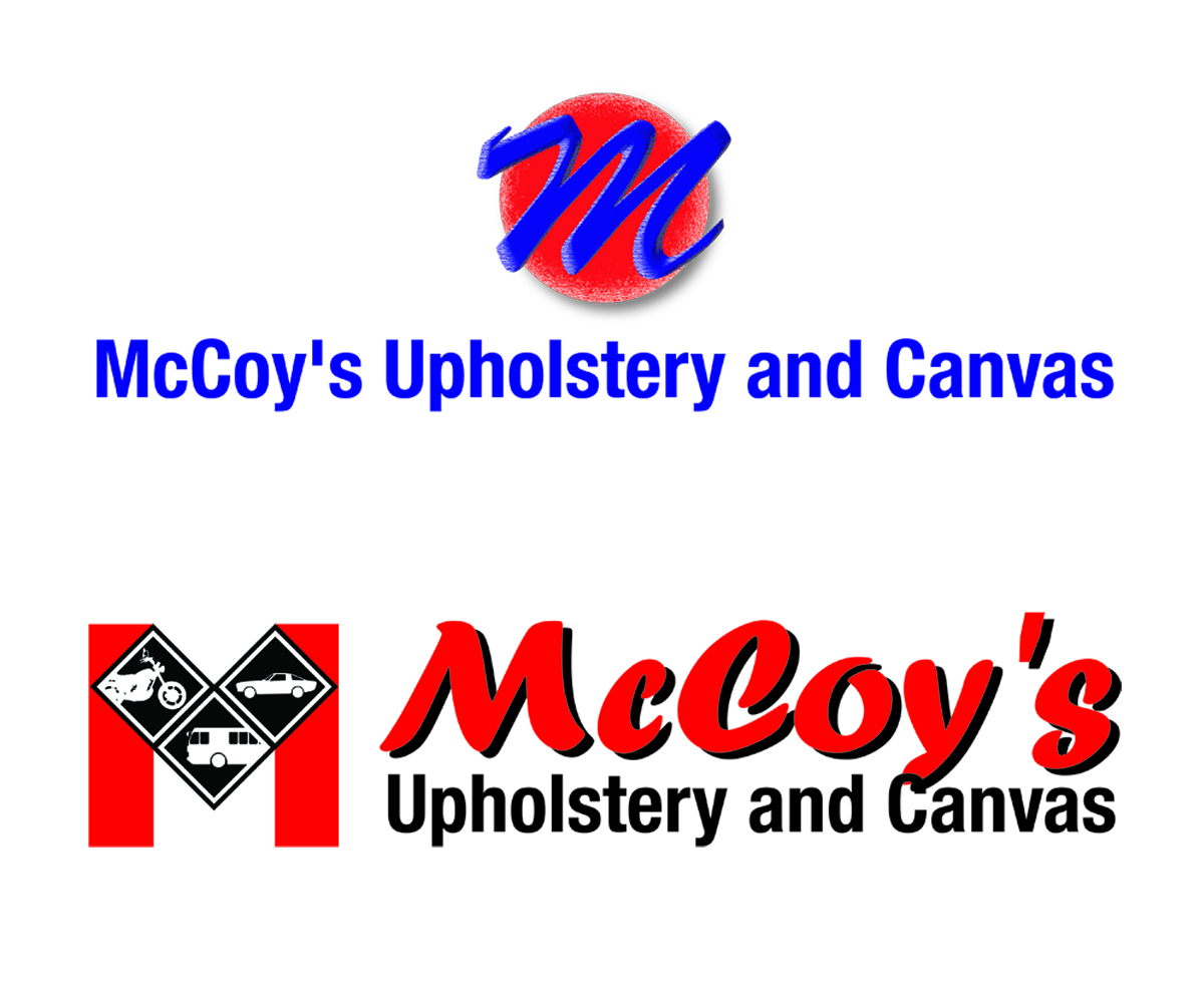 Logo-Design von Hot Rod für McCoy''s Upholstery and Canvas | Design #4341179