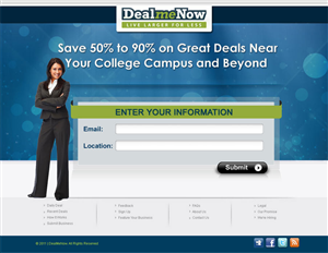 Landing Page Design by rajesh prn for Digital Media Solutions | Design: #181519