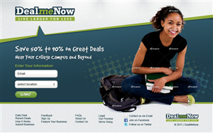 Landing Page Design by Sky Ram for Digital Media Solutions | Design: #178202