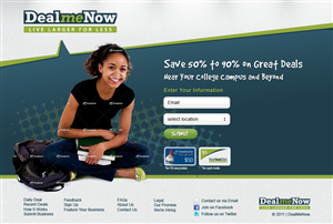 Landing Page-Design von Sky Ram für Digital Media Solutions | Design #188467