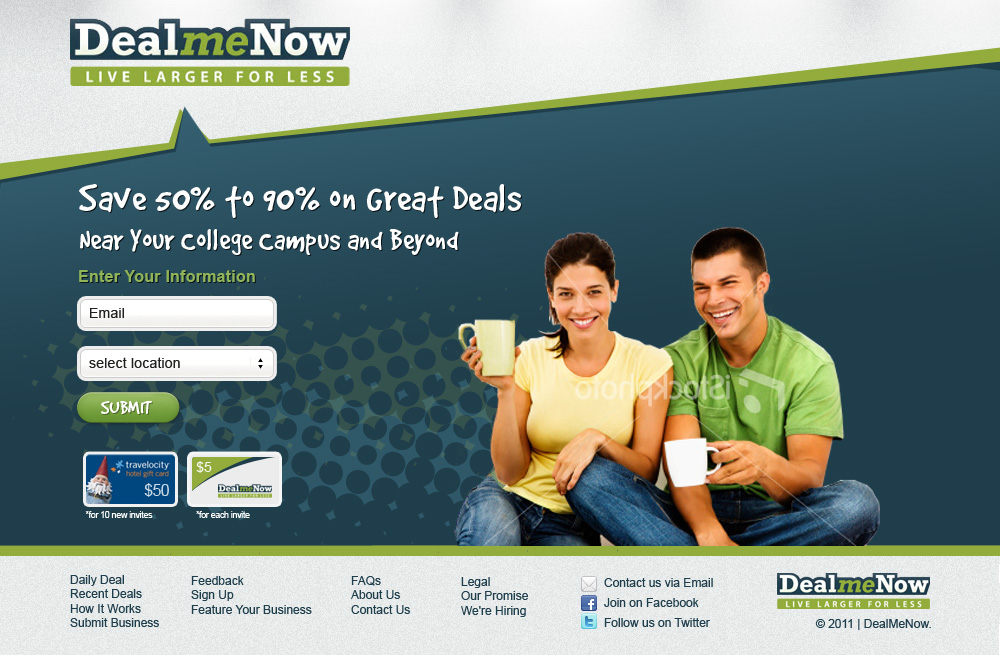 Landing Page Design by Sky Ram for Digital Media Solutions | Design #206849