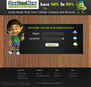 Landing Page-Design von webxvision für Digital Media Solutions | Design #180498