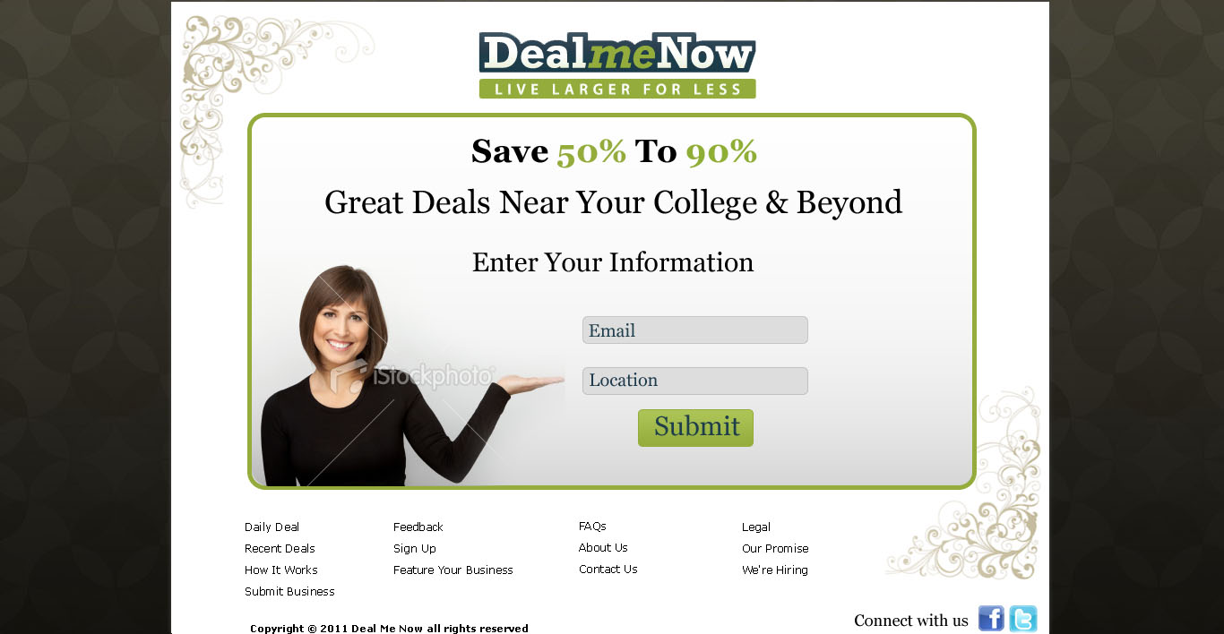 Landing Page Design by LogoDesigns.ae for Digital Media Solutions | Design #184775
