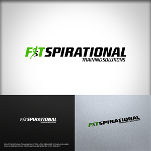 Logo-Design von carlomagno für Fitspirational Training Solutions | Design: #4330170