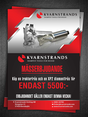Swedish tool producer needs a flyer that sells!
