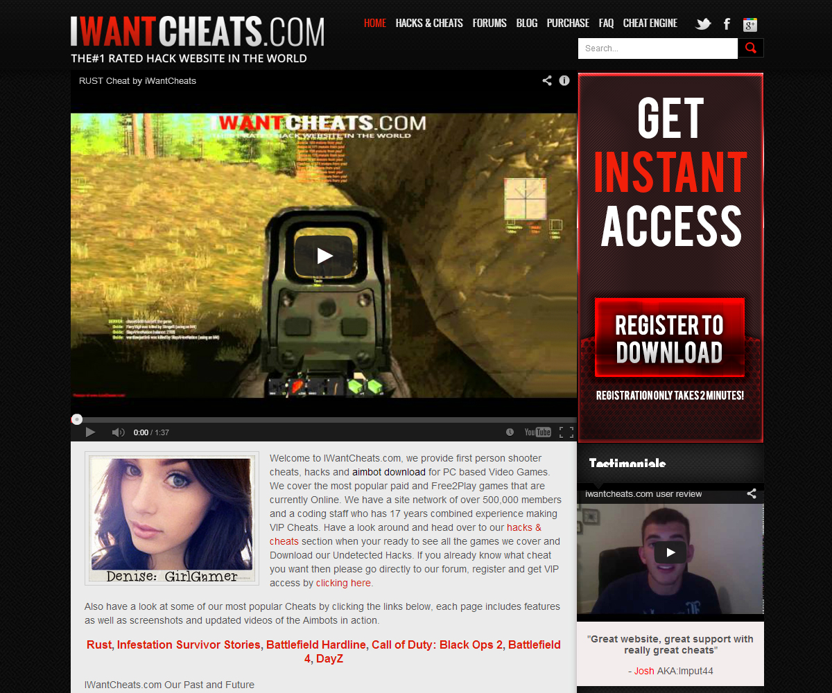 Graphic Design by Oskars for FPSCHEATS.com | Design #4302000